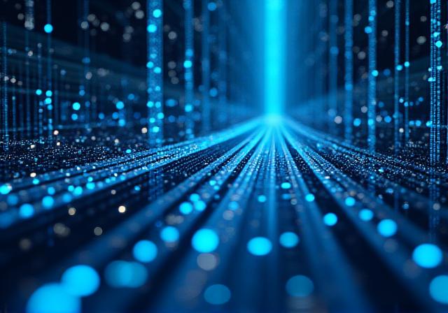 Visualización abstracta de redes neuronales y flujos de datos inteligentes