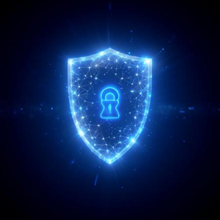 Imagen conceptual de seguridad de datos y privacidad